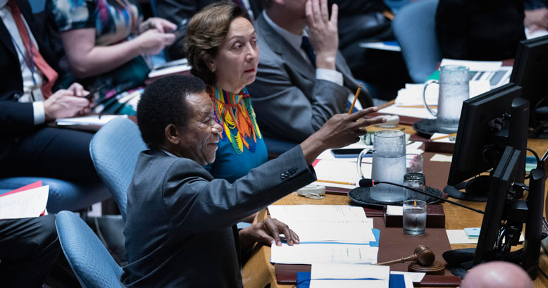 Security Council Meets on Mobilising Youth Towards Silencing Guns by 2020.