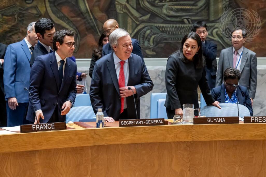 Security Council Meets on Maintenance of Peace and Security of Ukraine