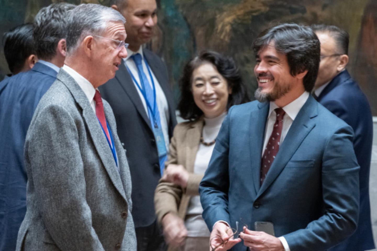 Permanent Representative of Ecuador to the United Nations and President of the Security Council for the month of December